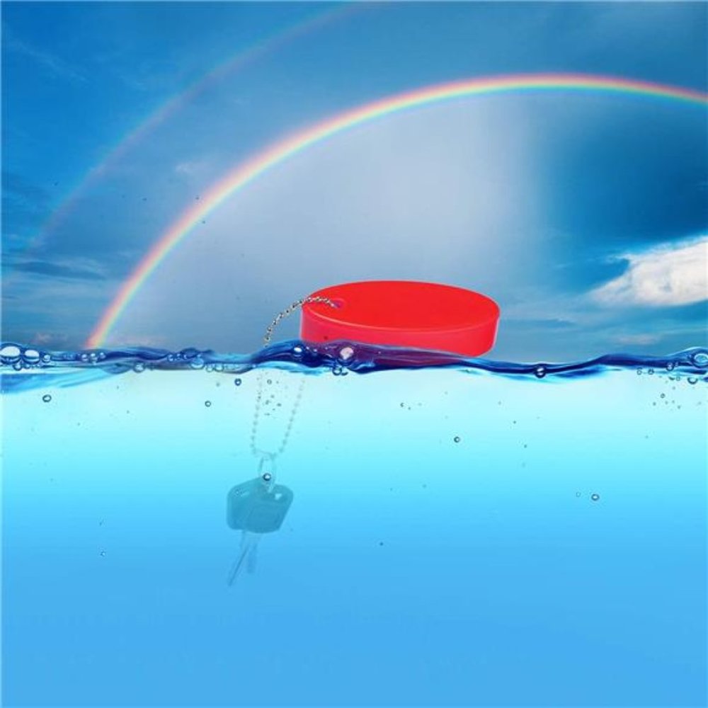 Floating Boating Key Chain Foam Rescue Tube Float Keychain Floating Keychain for - Picture 5 of 7